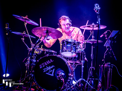 Marijn van den Berg on drums