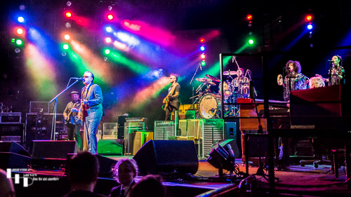 Joe Bonamassa & his band on stage at The Royal Albert Hall