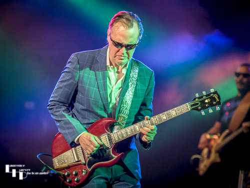 Joe Bonamassa on vocals & guitar