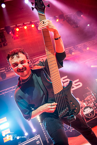 Frazer Kerslake on bass