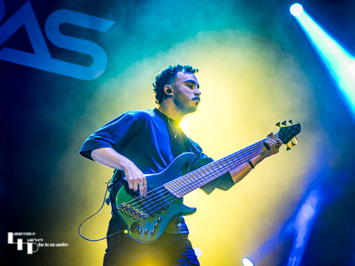 Frazer Kerslake on bass