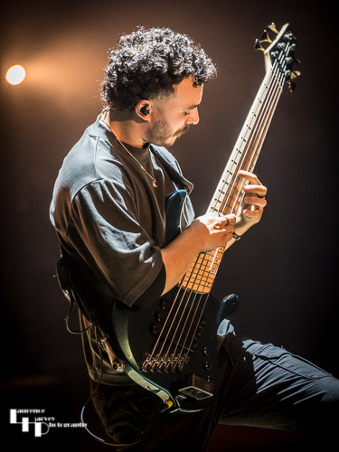 Frazer Kerslake on bass