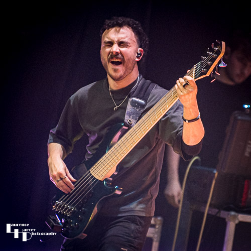 Frazer Kerslake on bass