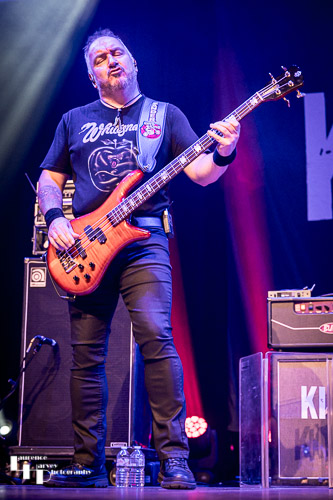 Zander Greenshields on bass