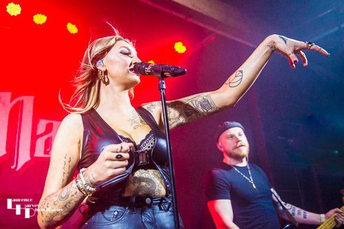 Rhiannon 'Kira' Hill on vocals