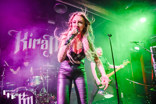 Rhiannon 'Kira' Hill on vocals