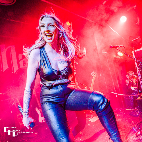 Rhiannon 'Kira' Hill on vocals