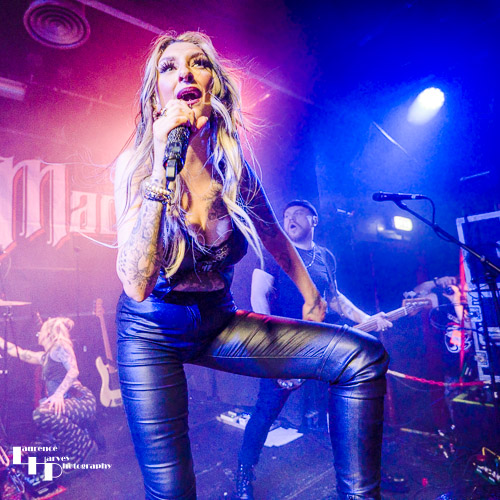 Rhiannon 'Kira' Hill on vocals