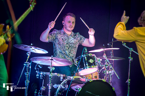 Matt Furness on drums