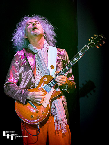 Toby Jones on guitar