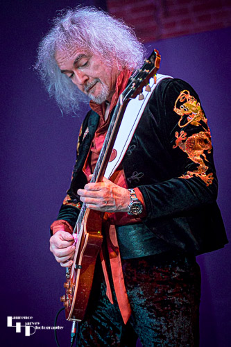 Toby Jones on guitar