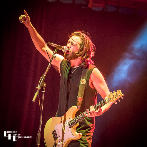 Laurence Jones on guitar & vocals