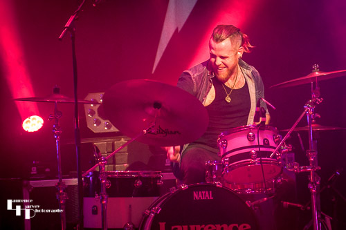 Alan Taylor on drums