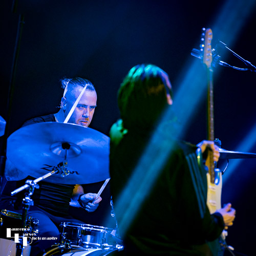 Laurence Jones on guitar & vocals, Alan Taylor on drums
