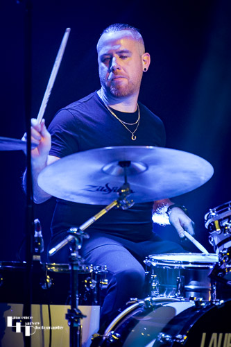 Alan Taylor on drums