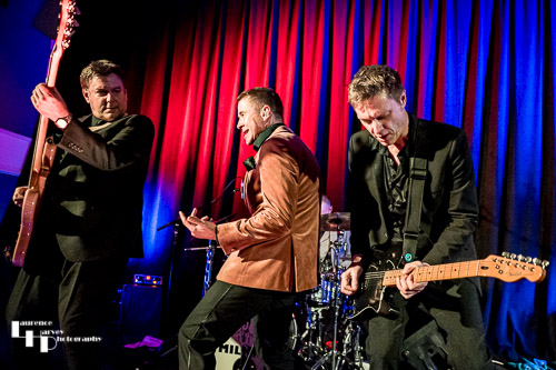 Jamie Smy on vocals, Adam Norsworthy on guitar, Lloyd Green on bass