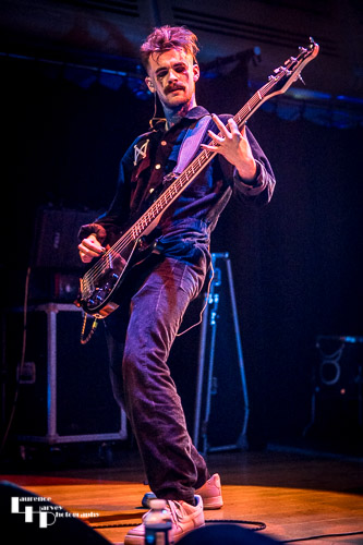 Michael Hall on bass