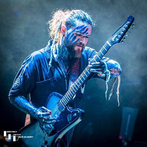 Arran Tarvet on guitar