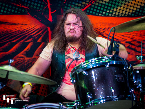 Dylan Turner on drums. Used in Rock 'n' Load online gig review (Nov 25).