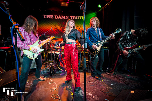 Parker Barrow on stage at The Waterfront Studio