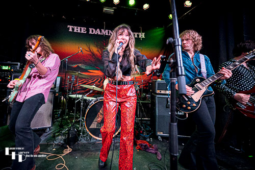 Parker Barrow on stage at The Waterfront Studio