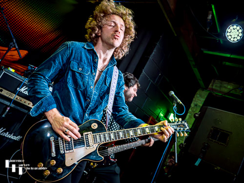 Alex Bender on guitar