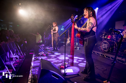 Pistol Daisys on stage at The Waterfront