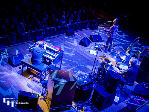 Robben Ford & his band on stage at The Apex