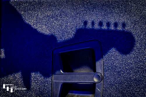 Robben Ford's guitar shadow