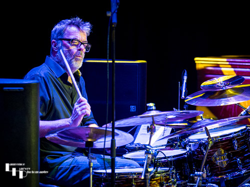 Ianto Thomas on drums