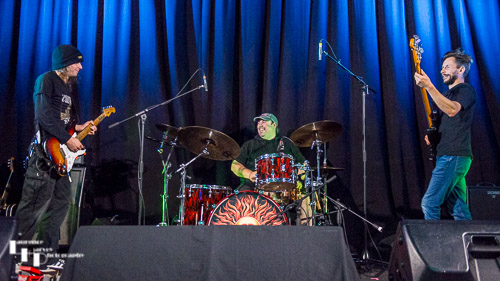 Red Giant on stage at The John Peel Centre