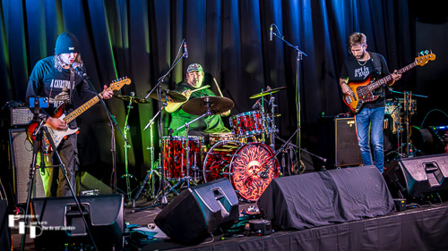 Red Giant on stage at The John Peel Centre