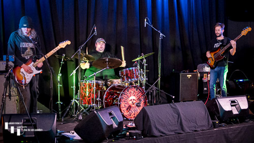 Red Giant on stage at The John Peel Centre