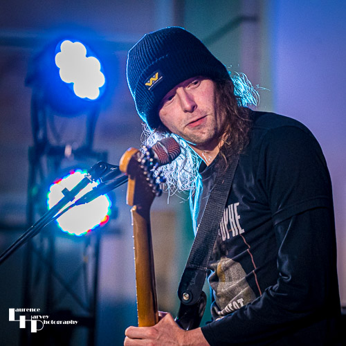 David Simpson on vocals & guitar