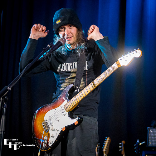 David Simpson on vocals & guitar