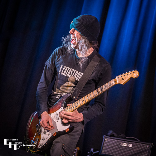 David Simpson on vocals & guitar