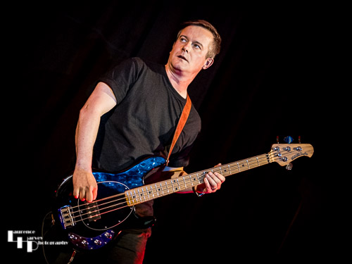 Andy Hollos on bass