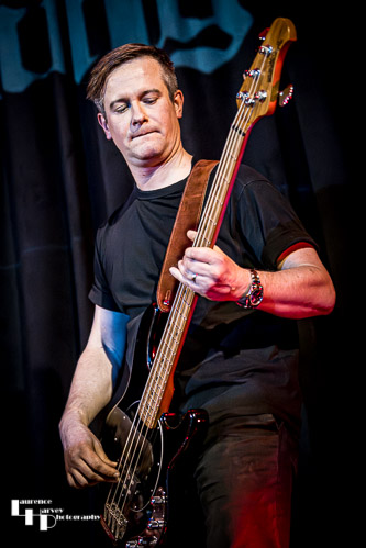 Andy Hollos on bass