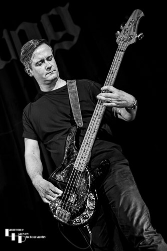 Andy Hollos on bass