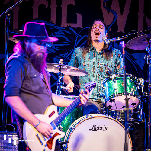 Robert Jon Burrison on vocals & guitar, Andrew Espantman on drums