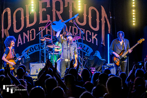 Robert Jon & The Wreck on stage at Cambridge Junction