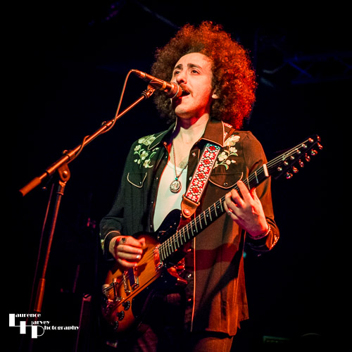 Henry James on backing vocals & guitar