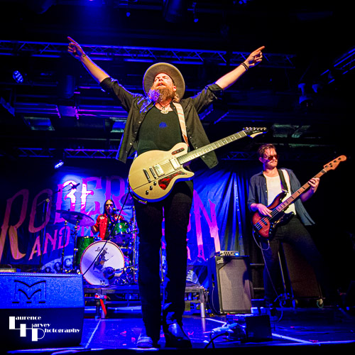 Robert Jon & The Wreck on stage at Epic Studios