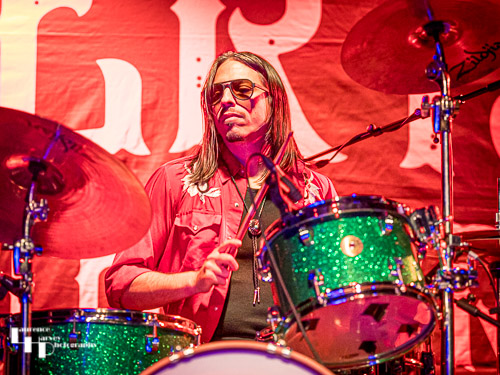 Andrew Espantman on drums