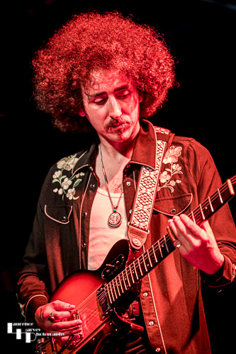 Henry James on backing vocals & guitar