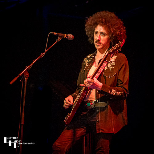 Henry James on backing vocals & guitar