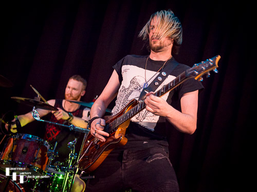 Stevie Lees on guitar