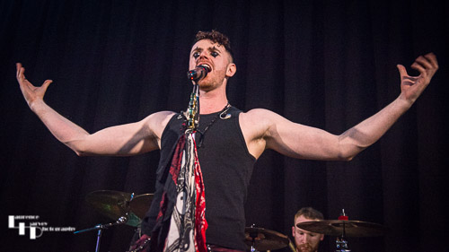 Simon Ball on vocals