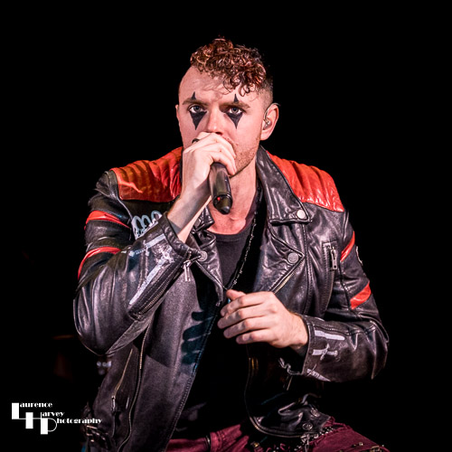 Simon Ball on vocals