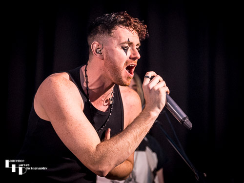 Simon Ball on vocals